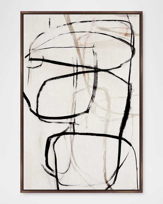 "Scripted" Framed Giclee